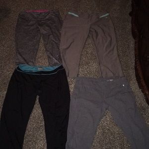 4 pair work out pants XL